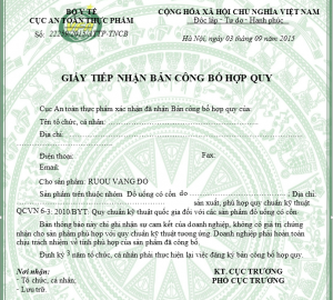 Read more about the article Thủ tục công bố Mỹ phẩm