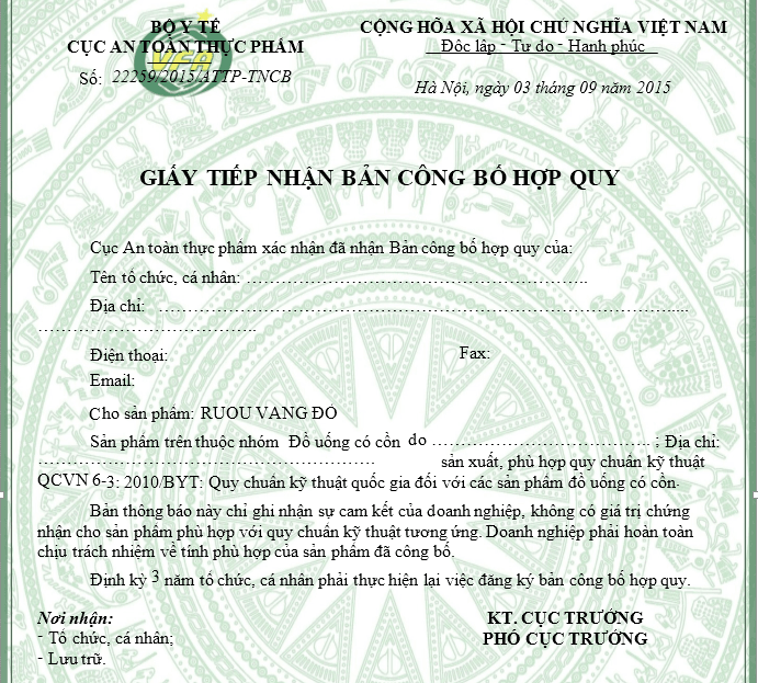 Read more about the article Thủ tục công bố Mỹ phẩm