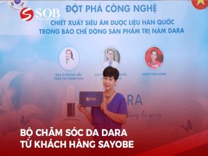 Read more about the article Bộ mỹ phẩm Dara được Sayobe hợp tác sản xuất cùng Công ty TNHH High Dream